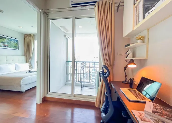 Near Bts Thong Lor L Workspace And Kitchen L Sontana Апартаменты *